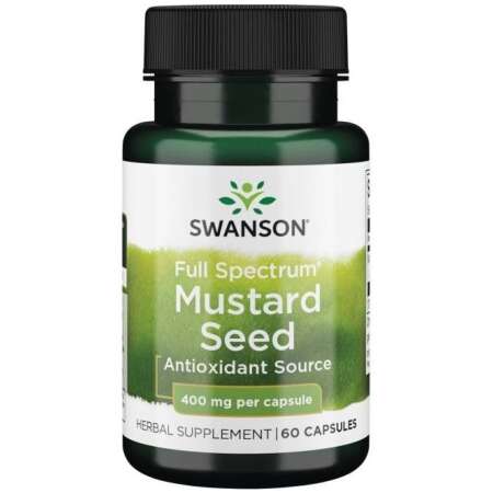 Swanson Full Spectrum Mustard Seed, 400mg - 60 caps