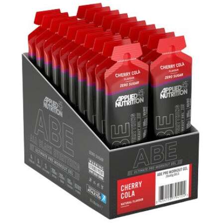 Applied Nutrition ABE - All Black Everything Gel, Cherry Cola - 20 x 60g