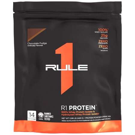 Rule One R1 Protein, Chocolate Fudge - 448g
