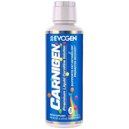 Evogen Carnigen Liquid, Rainbow Candy - 473 ml.