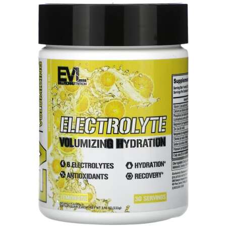 EVLution Nutrition Electrolyte, Lemonade - 111g