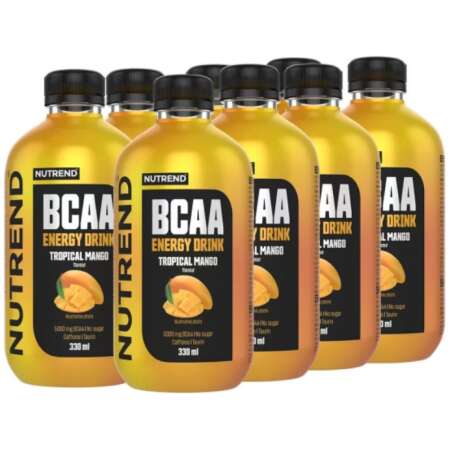Nutrend BCAA Energy Drink, Tropical Mango - 8 x 330 ml.