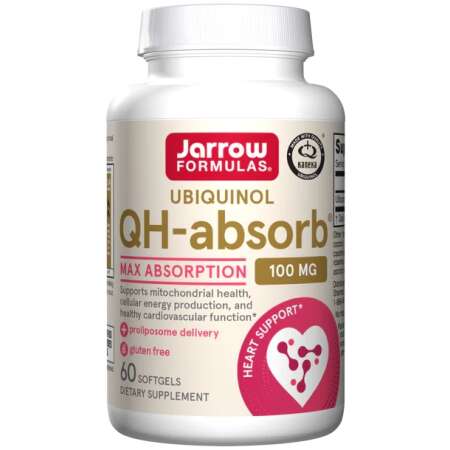 Jarrow Formulas Ubiquinol QH-absorb, 100mg - 60 softgels