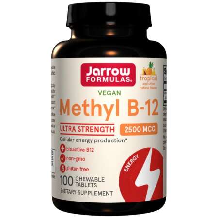 Jarrow Formulas Methyl B-12, 2500mcg (Tropical) - 100 vegan chewable tabs
