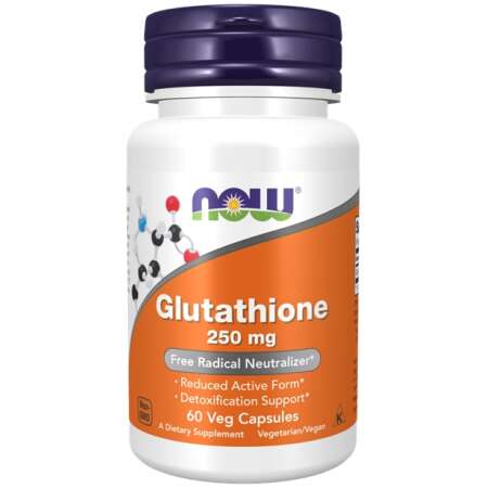 NOW Foods Glutathione, 250mg - 60 vcaps