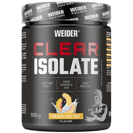 Weider Clear Isolate, Peach Ice Tea - 500g
