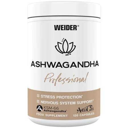 Weider Ashwagandha Professional - 120 vcaps (EAN 4044782117149)