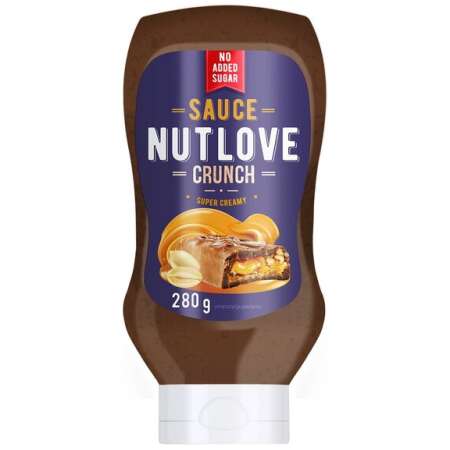 Allnutrition Nutlove Sauce, Crunch - 280 ml.
