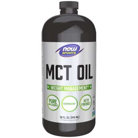 NOW Foods MCT Oil, Pure Liquid - 946 ml.