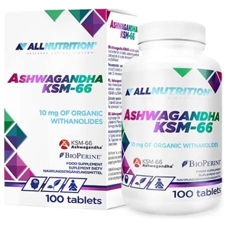 Allnutrition Ashwagandha KSM-66 - 100 tablets