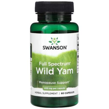 Swanson Full Spectrum Wild Yam, 400mg - 60 caps