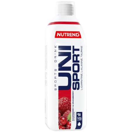 Nutrend Unisport, Raspberry & Cranberry - 1000 ml.