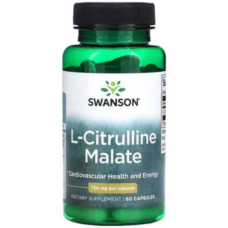 Swanson L-Citrulline Malate Complex, 750mg - 60 caps