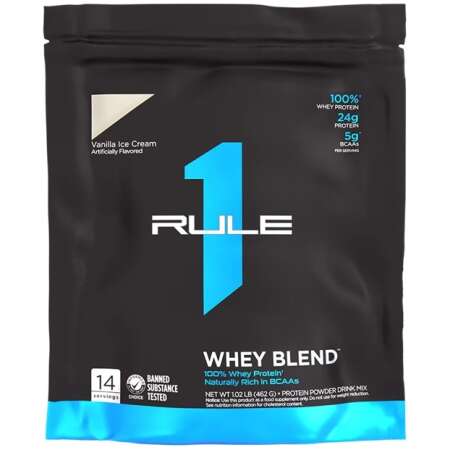 Rule One R1 Whey Blend, Vanilla Ice Cream - 462g
