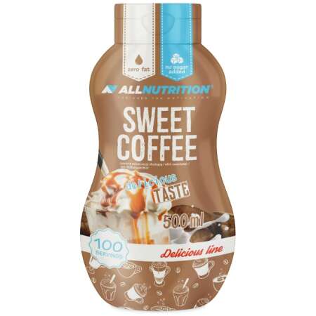 Allnutrition Sweet Sauce, Sweet Coffee - 500 ml.
