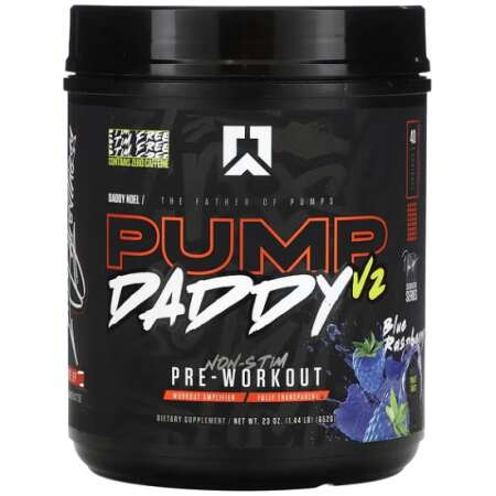 RYSE Pump Daddy V2, Blue Raspberry - 652g