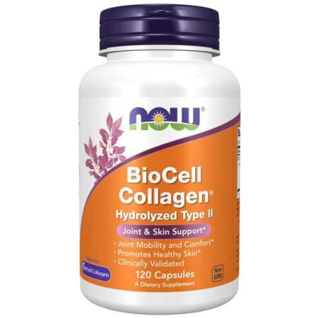 NOW Foods BioCell Collagen Hydrolyzed Type II - 120 caps