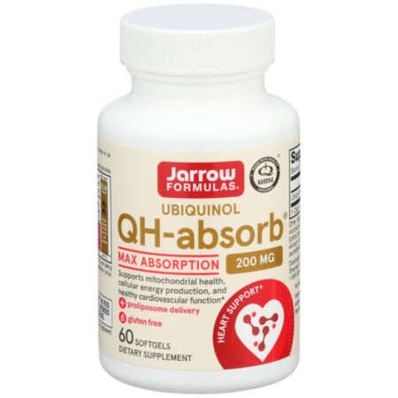 Jarrow Formulas Ubiquinol QH-absorb, 200mg - 60 softgels