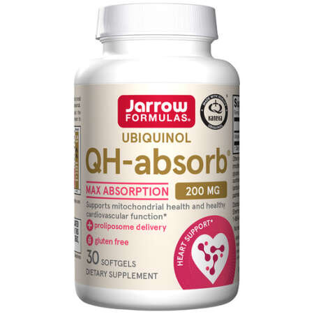 Jarrow Formulas Ubiquinol QH-absorb, 200mg - 30 softgels