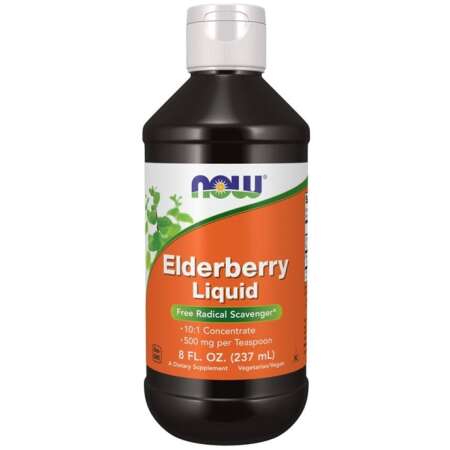 NOW Foods Elderberry, Liquid - 237 ml.