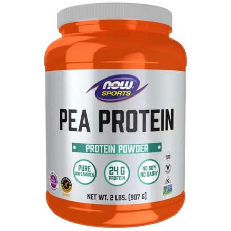 NOW Foods Pea Protein, Unflavored - 907g