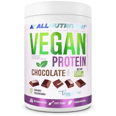 Allnutrition Vegan Protein, Chocolate - 500g