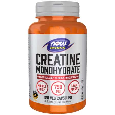 NOW Foods Creatine Monohydrate, 750mg - 120 vcaps