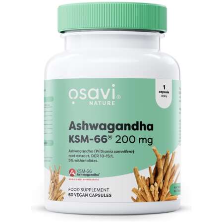 Osavi Ashwagandha KSM-66, 200mg - 60 vegan caps