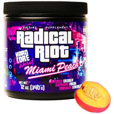 American Supps Radical Riot, Miami Peach - 340g