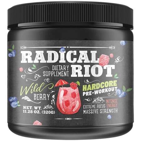 American Supps Radical Riot, Wild Berry - 340g