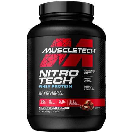 MuscleTech Nitro-Tech, Milk Chocolate - 1810g