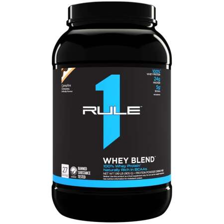 Rule One R1 Whey Blend, Campfire S'mores - 905g