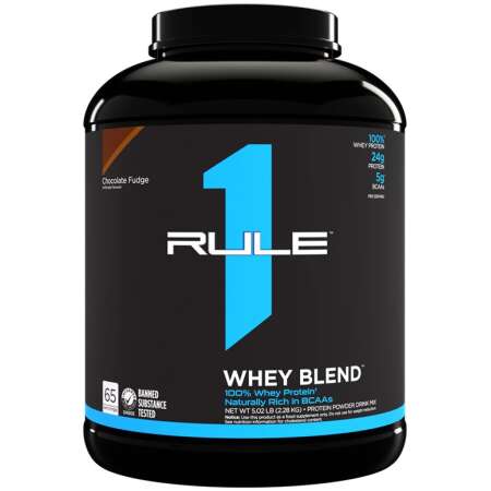 Rule One R1 Whey Blend, Chocolate Fudge - 2280g