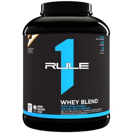 Rule One R1 Whey Blend, Campfire S'mores - 2240g