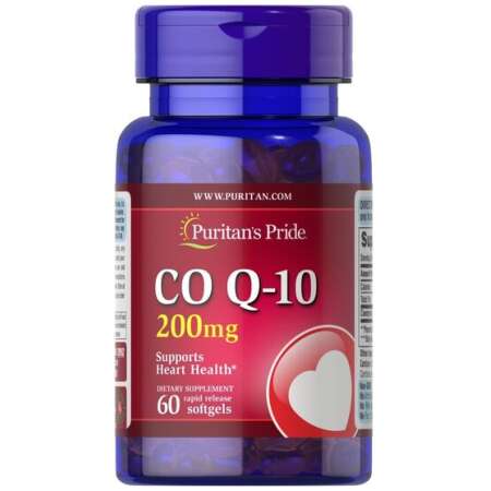 Puritan's Pride CoQ10, 200mg - 60 softgels