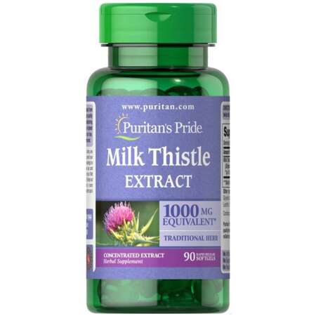 Puritan's Pride Milk Thistle - 90 softgels
