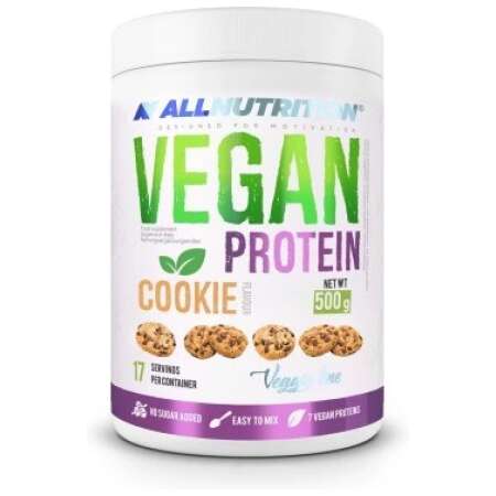 Allnutrition Vegan Protein, Cookie - 500g