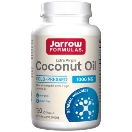 Jarrow Formulas Coconut Oil Extra Virgin, 1000mg - 120 softgels