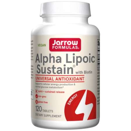 Jarrow Formulas Alpha Lipoic Sustain with Biotin - 120 tabs