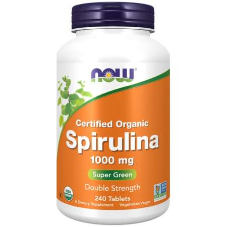 NOW Foods Spirulina, 1000mg - 240 tabs