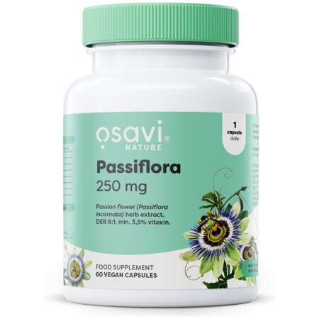 Osavi Passiflora, 250mg - 60 vegan caps