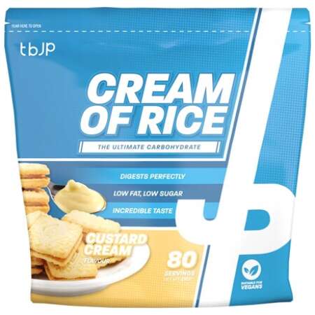 Trained by JP Cream of Rice, Custard Cream - 2000g