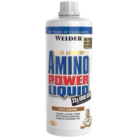 Weider Amino Power Liquid, Cola - 1000 ml.