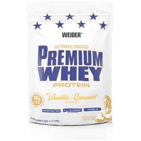 Weider Premium Whey, Vanilla Caramel - 500g