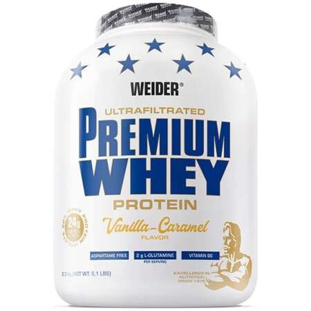 Weider Premium Whey, Vanilla Caramel - 2300g