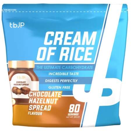 Trained by JP Cream of Rice, Chocolate Hazelnut Spread - 2000g