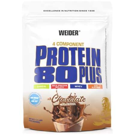 Weider Protein 80 Plus, Chocolate - 500g