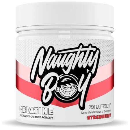 Naughty Boy Creatine, Strawberry - 300g