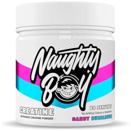 Naughty Boy Creatine, Candy Bubblegum - 300g
