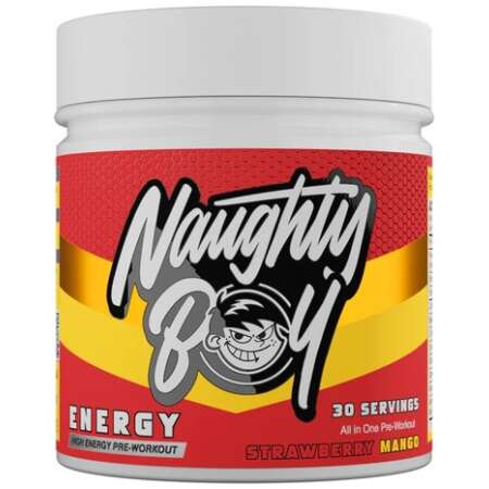 Naughty Boy Energy, Strawberry Mango - 390g